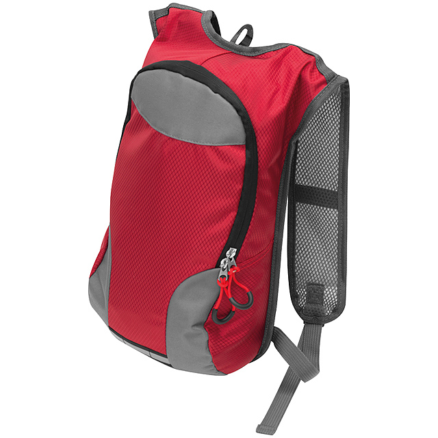 Bicycle backpack - red