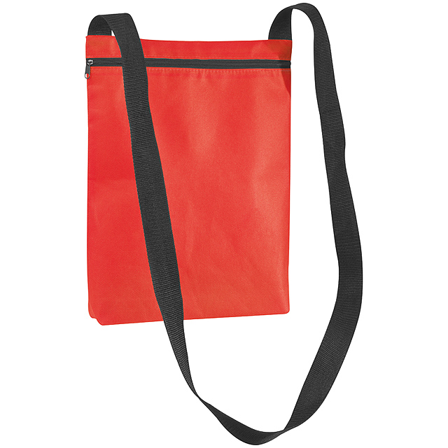 Non-woven shoulder bag - red