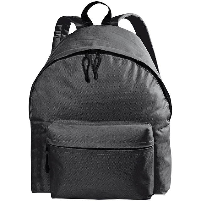 Großer Rucksack Polyester - schwarz