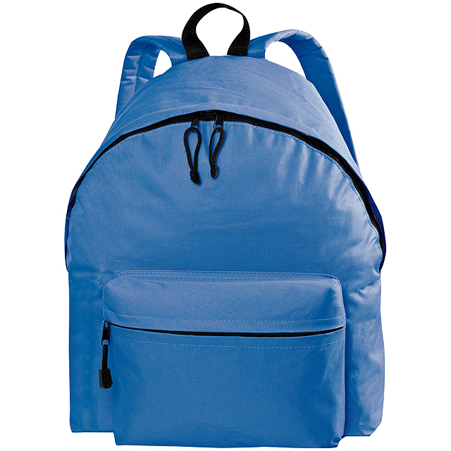 Polyester backpack - blue