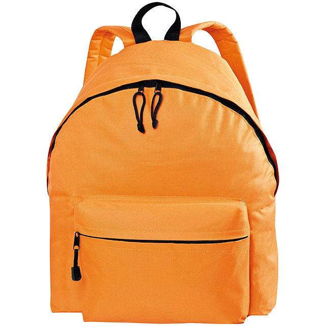 Praktický silný trandy batoh - oranžová