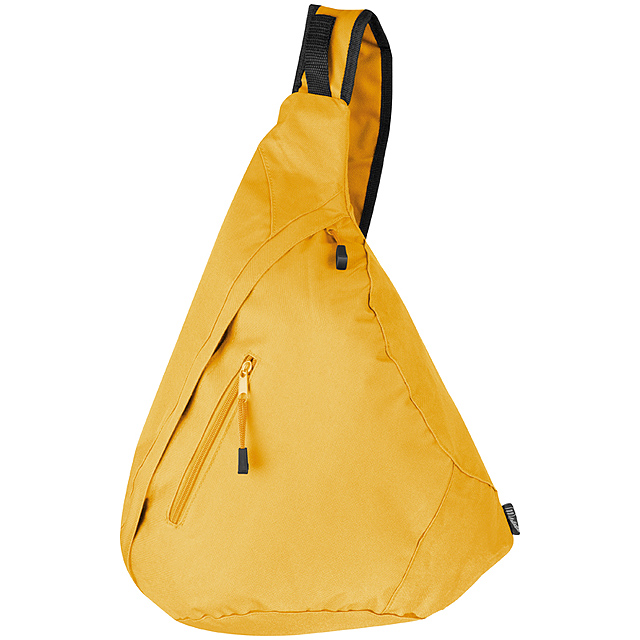 Nylon backpack - yellow