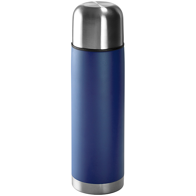 Stainless steel thermal flask - blue