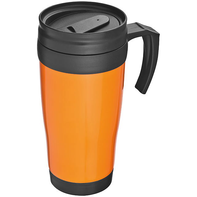 Plastbecher 0,4l - Orange