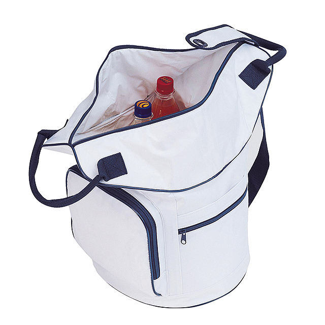 Nylon cooler bag - white