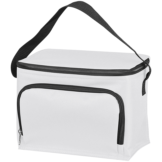 Kühltasche aus 210D Polyester - Weiß 