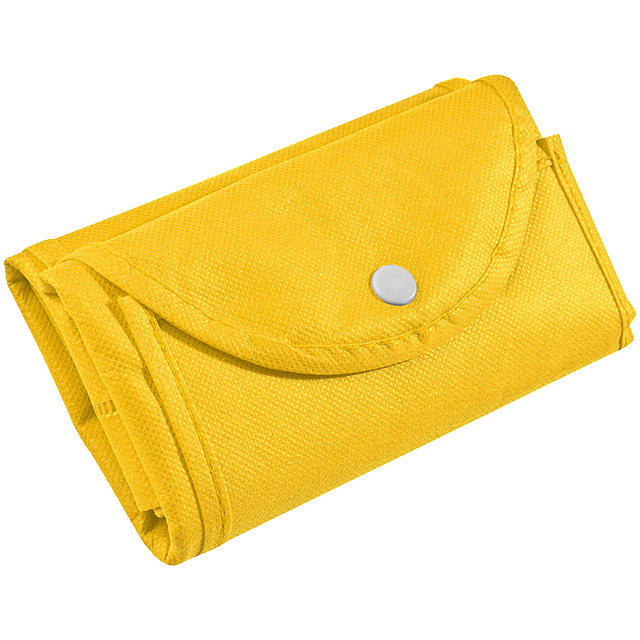 Skladacia nákupná taška - žltá