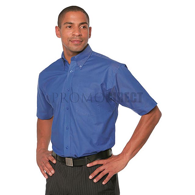 Kustom Kit - pánská košile krátký rukáv - čierna