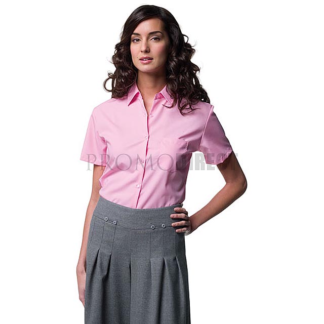 Bluse Tencel Corporate LS - Weiß 