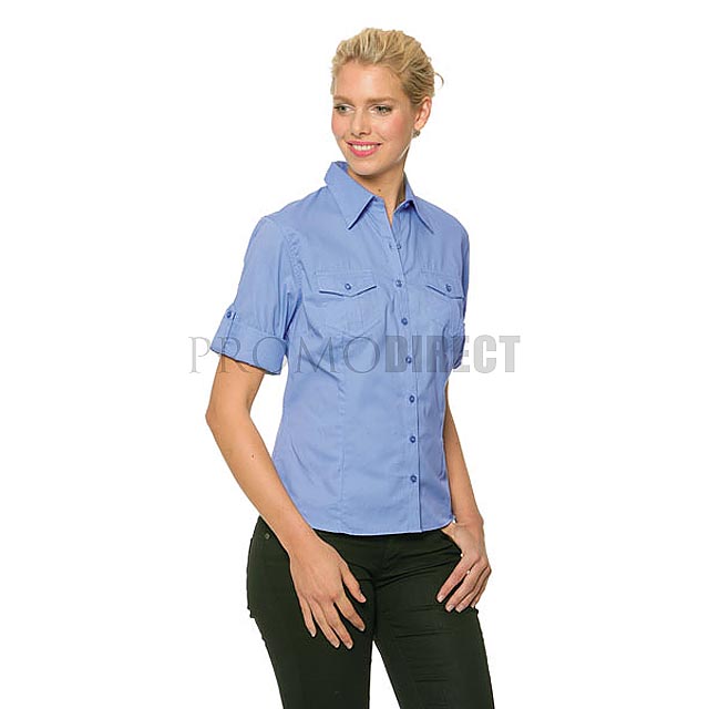 Bluse Tencel Corporate 3/4-Arm - Weiß 