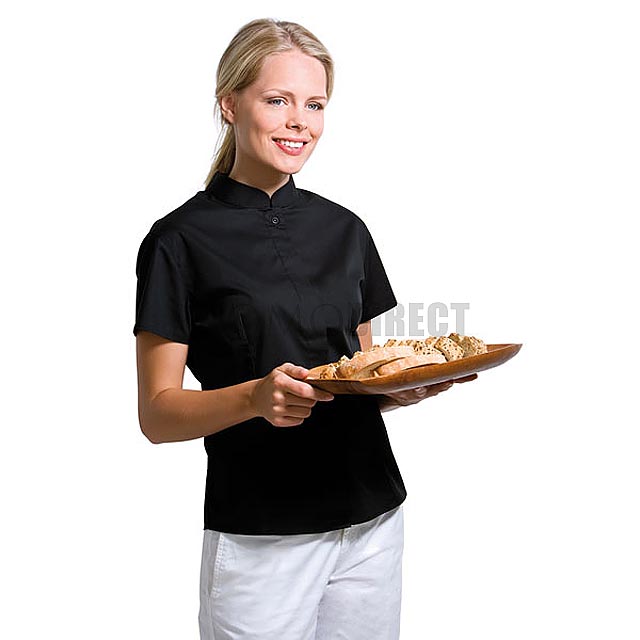 Kustom Kit - barmanská košile dámská - čierna