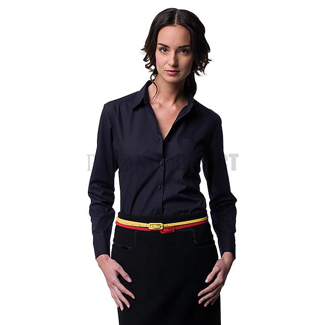 Business Ladies Shirt LS - Weiß 