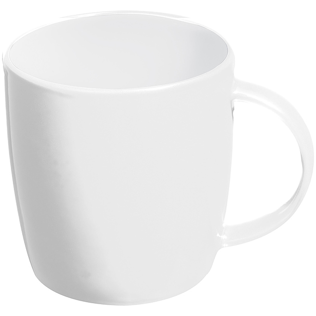 Ceramic mug - white