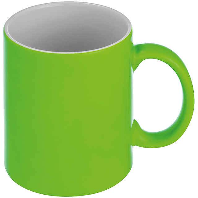 Neon Sublimation mug - green