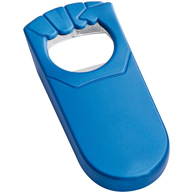 Bottle opener - blue