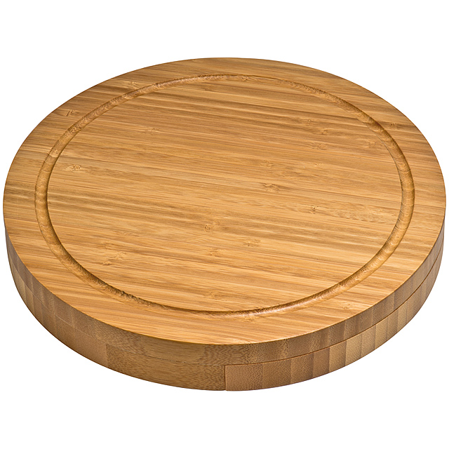 Chopping board made of bamboo - brown