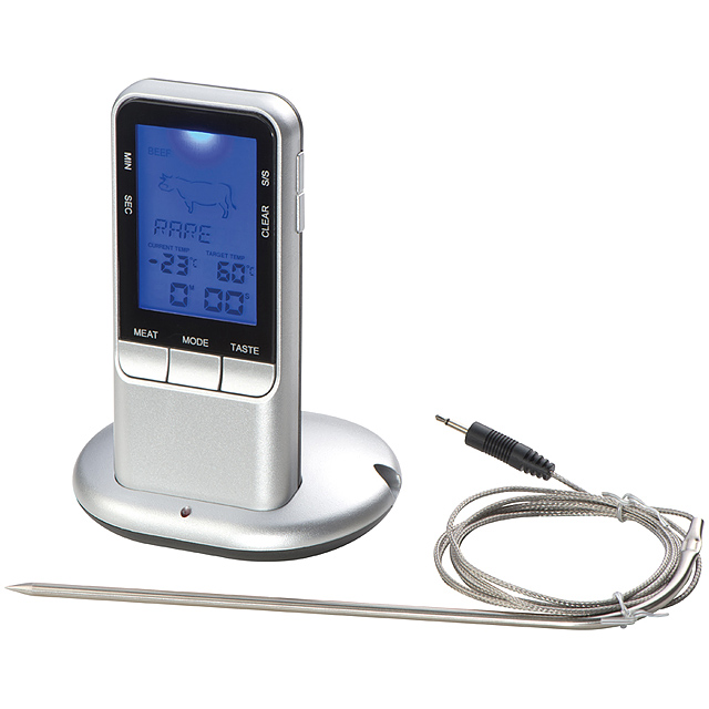 Meat thermometer - grey