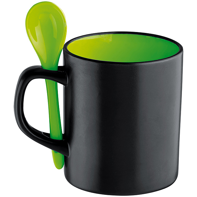 Ceramic mug (300 ml) - green