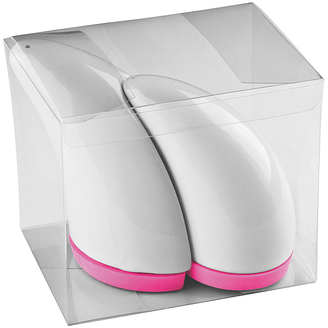 Salt & pepper shaker - pink