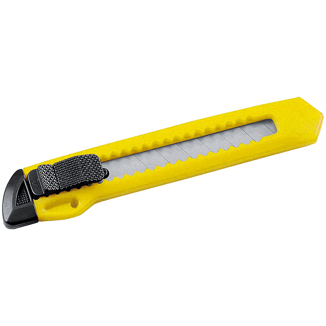 Cutter with removable blade - yellow