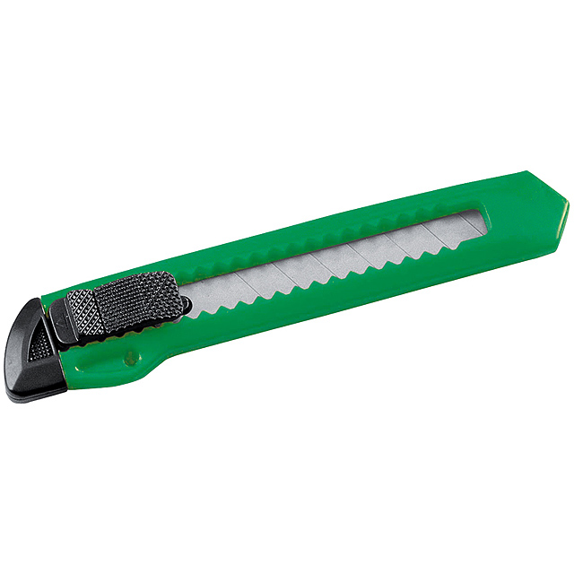 Cutter with removable blade - green