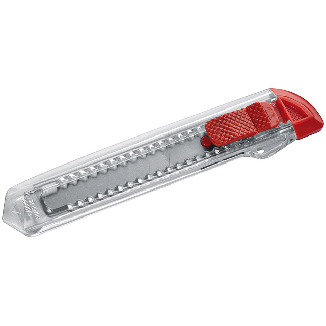 Cutter with removable blade - red