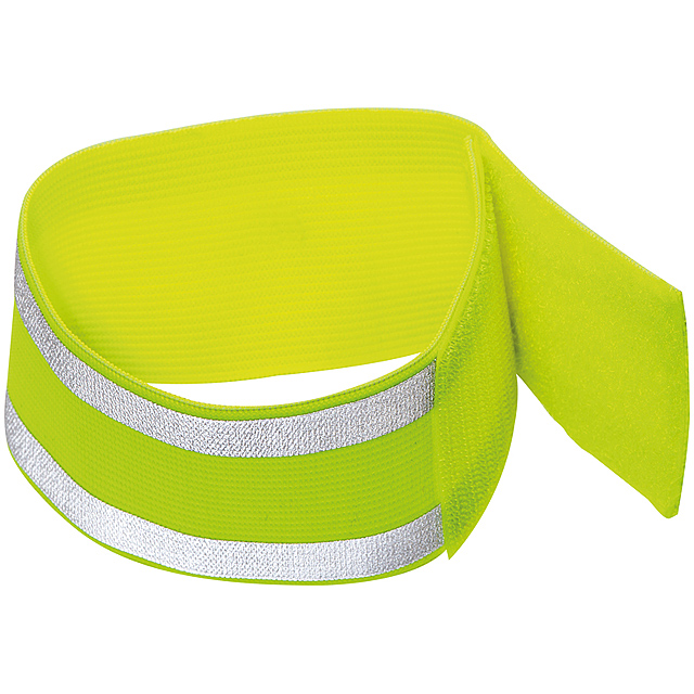 Reflective arm band - yellow