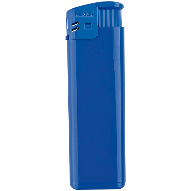 Electronic lighter, refillable - blue