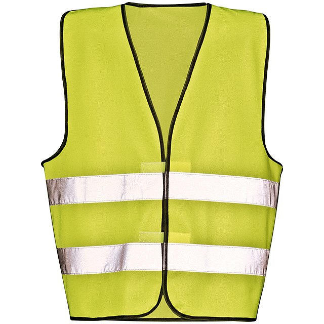 Safety jacket ISO 20471 - yellow