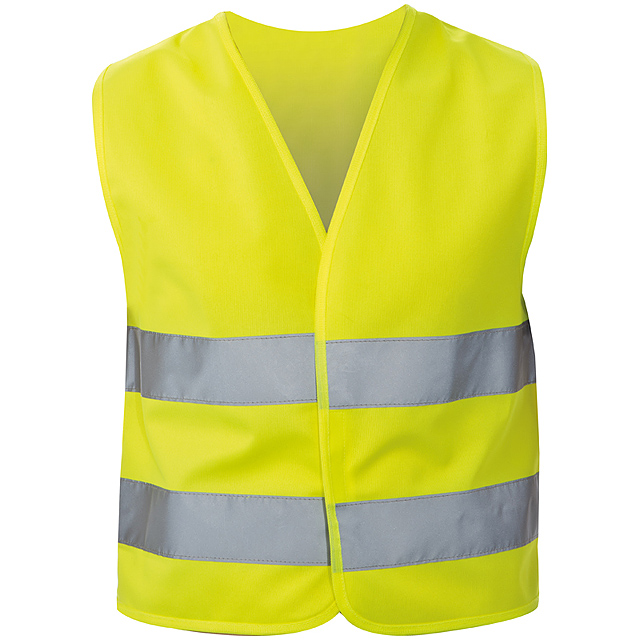 Childrens safety jacket EN 1150:1999 - yellow