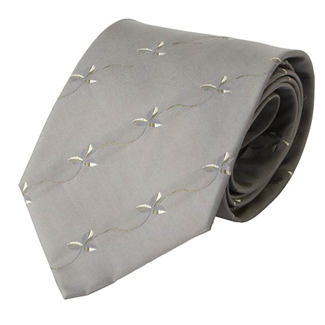 Tienamic kravata - šedá
