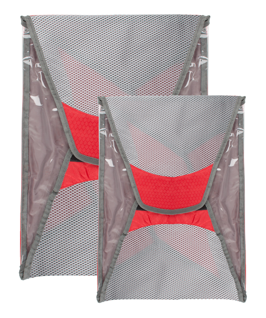 Leeds set of garment bags - grey