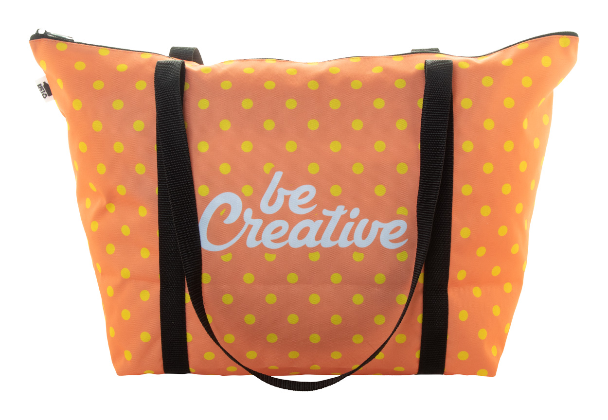 SuboShop Playa Zip Strandtasche auf Bestellung - schwarz