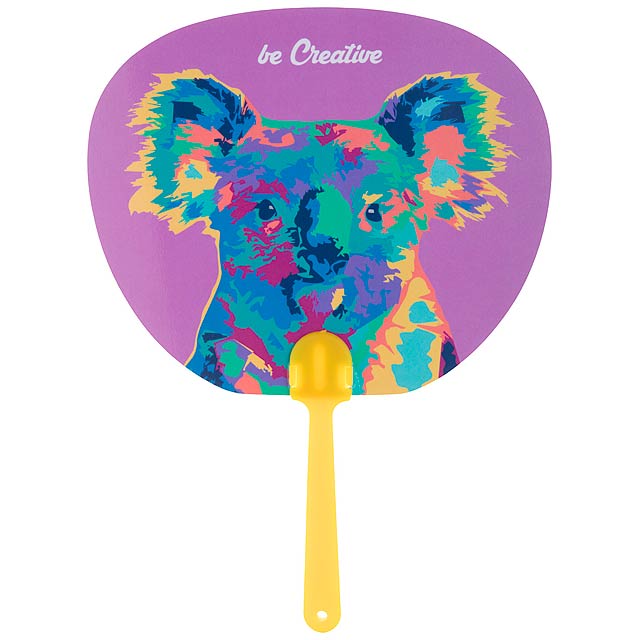 Custom Fan - yellow