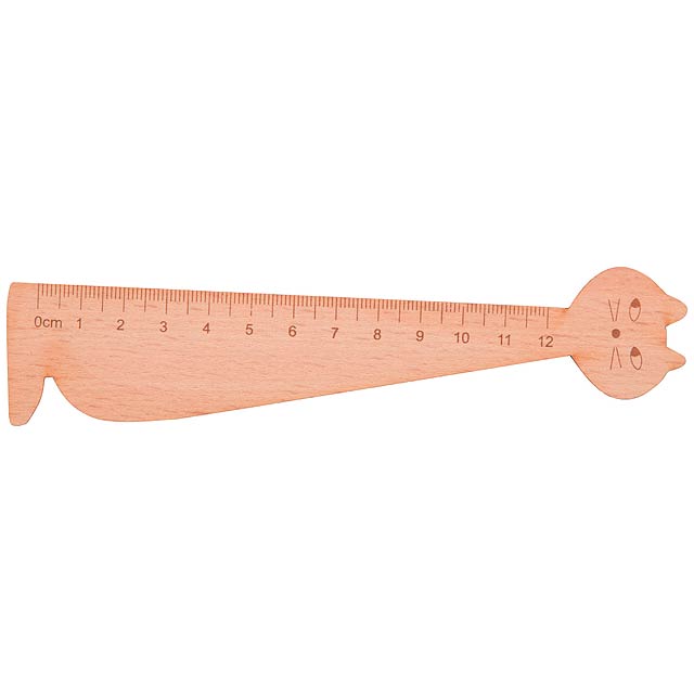 Looney - wooden ruler - wood