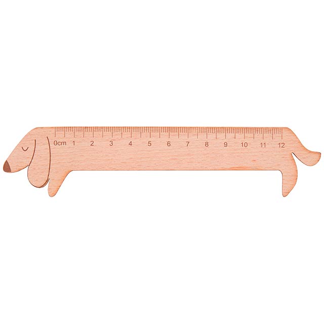 Looney - wooden ruler - wood