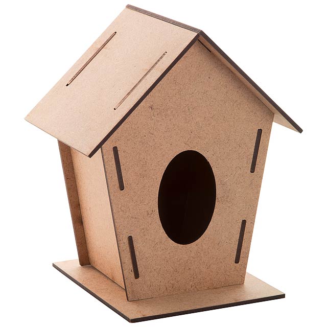 Tomtit - bird house - wood