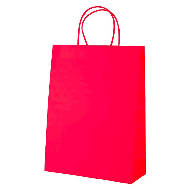 Store papírová taška - červená