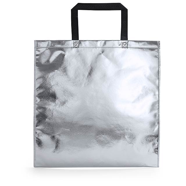 Poznan nákupní taška - stříbrná