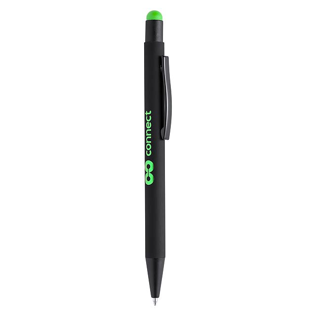Yaret dotykové kuličkové pero - zelená