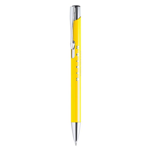 Bizol kuličkové pero - žlutá