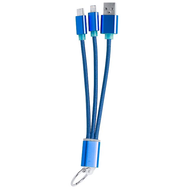 Scolt USB nabíjecí kabel - modrá