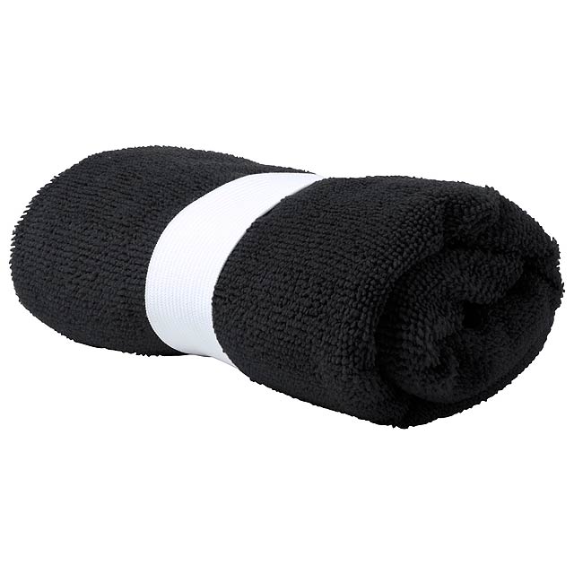 Kefan absorbční ručník - čierna