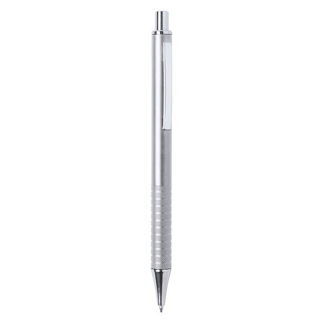 Tikel kuličkové pero - stříbrná