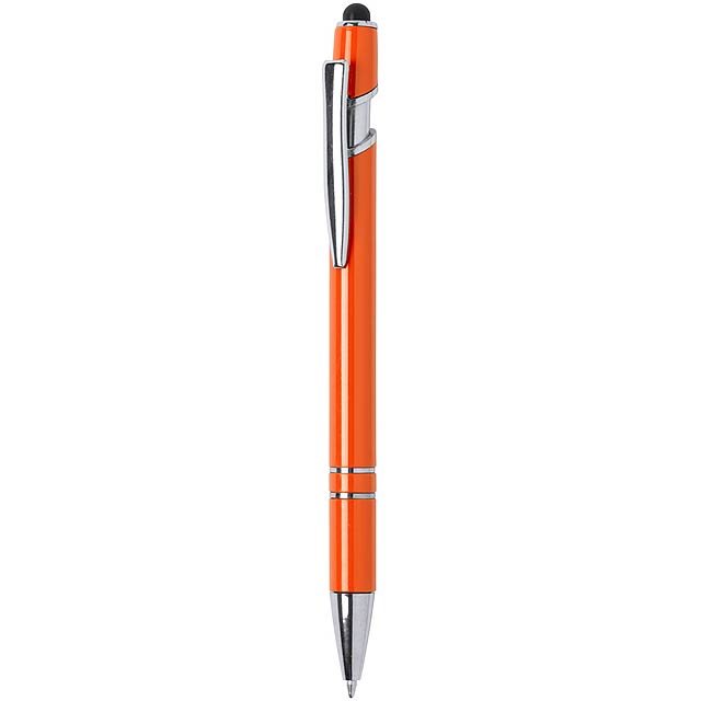 Parlex touch ballpoint pen - orange
