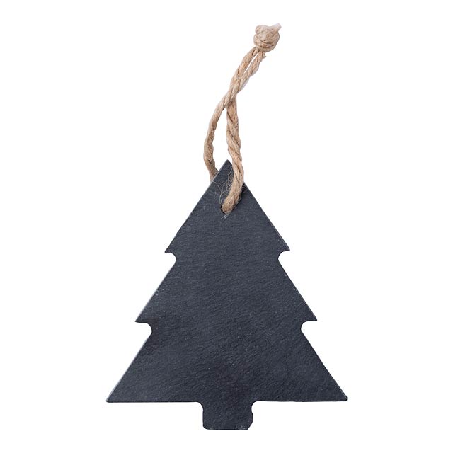 Vondix Christmas ornament, tree - black