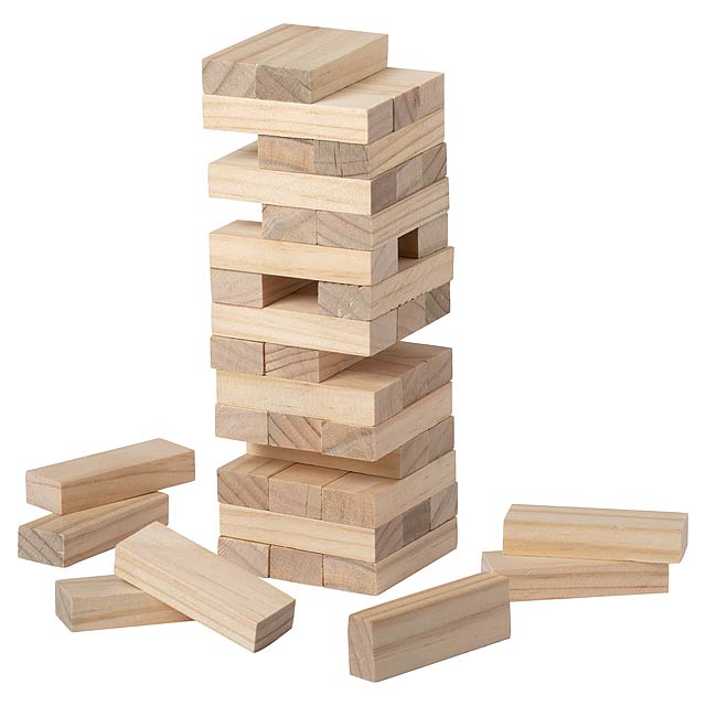 Sabix wooden building block - tower - wood
