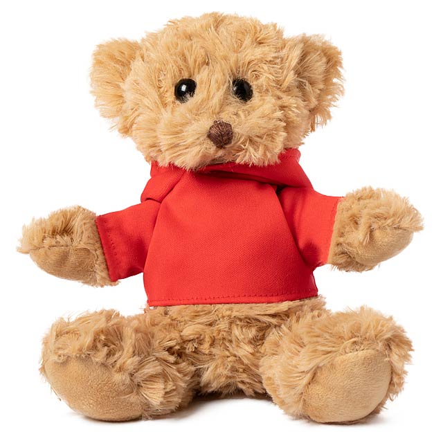 Verrückter Teddybär - Rot