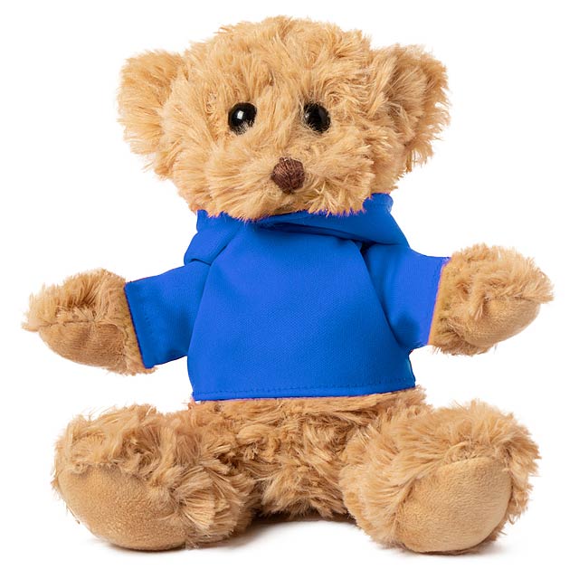 Verrückter Teddybär - blau