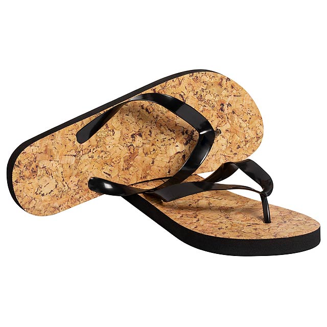 Sebrin Beach Flip Flops - schwarz